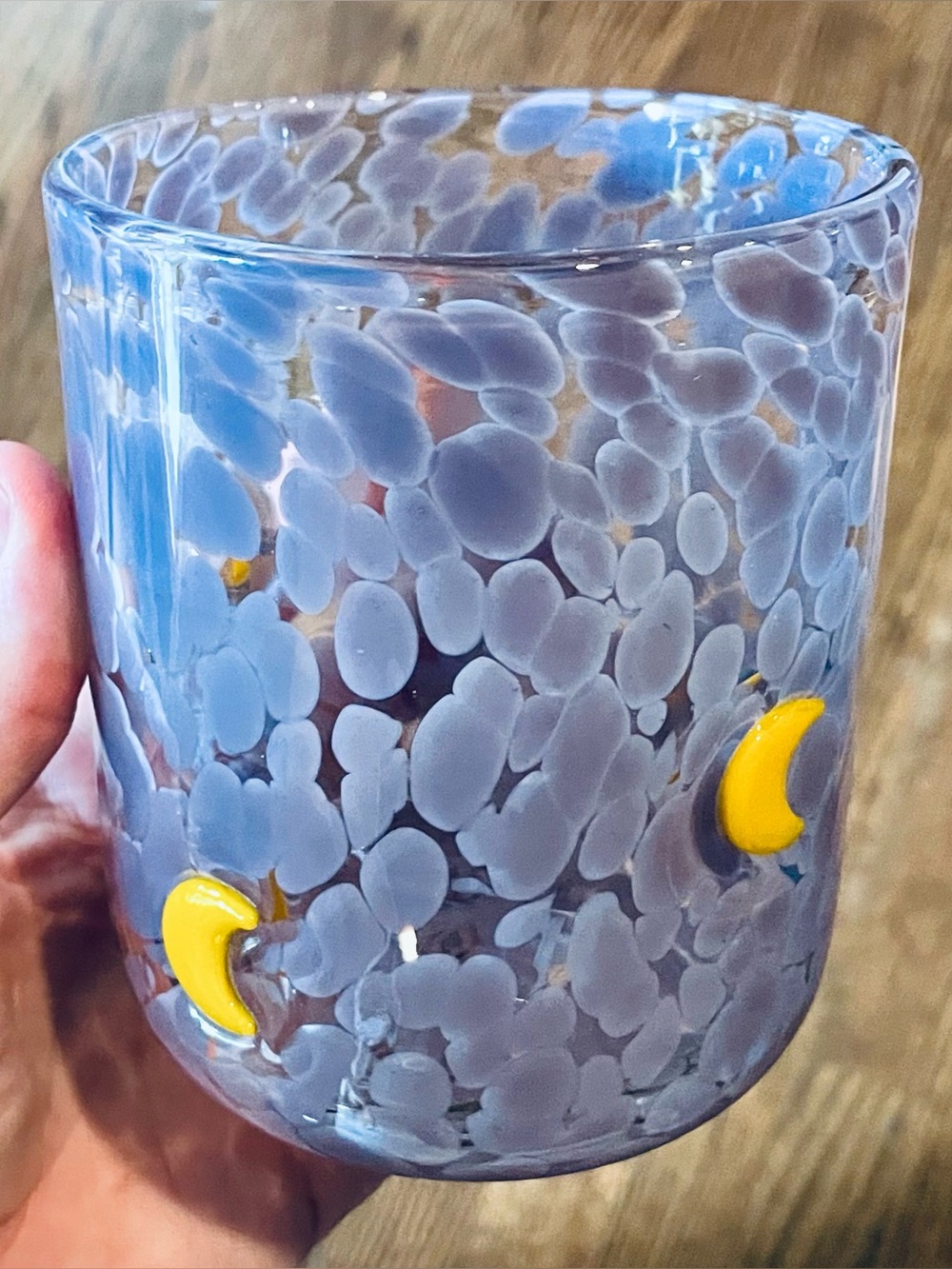 NWT Anthropology Mystic Icon Juice Glass - Moon 🌙